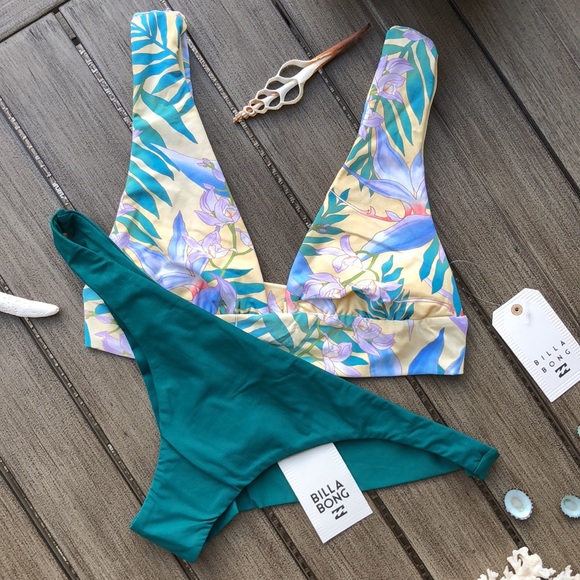 🌴🔆BILLABONG-LOVE PALMS PLUNGE SOL SEARCHER TANGO - Picture 7 of 13